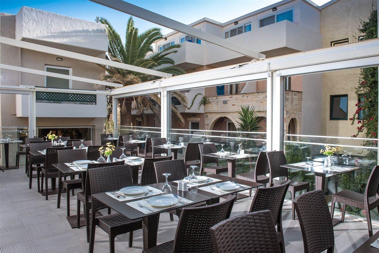 Odyssia Beach Hotel Rethymno Exterior foto