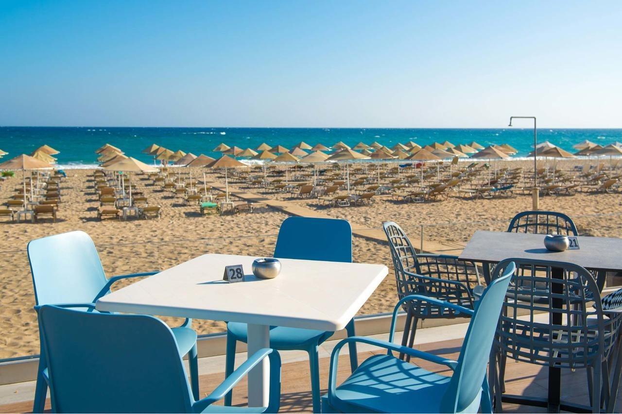 Odyssia Beach Hotel Rethymno Exterior foto