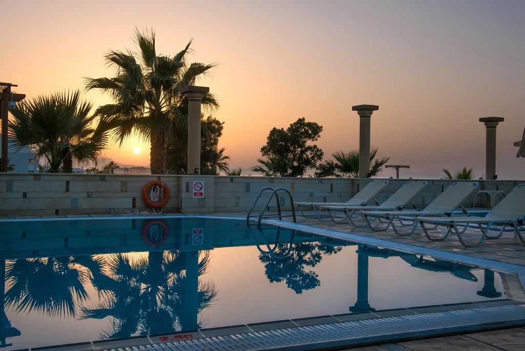Odyssia Beach Hotel Rethymno Exterior foto