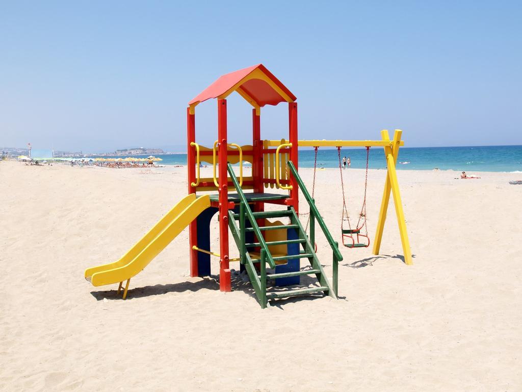 Odyssia Beach Hotel Rethymno Exterior foto