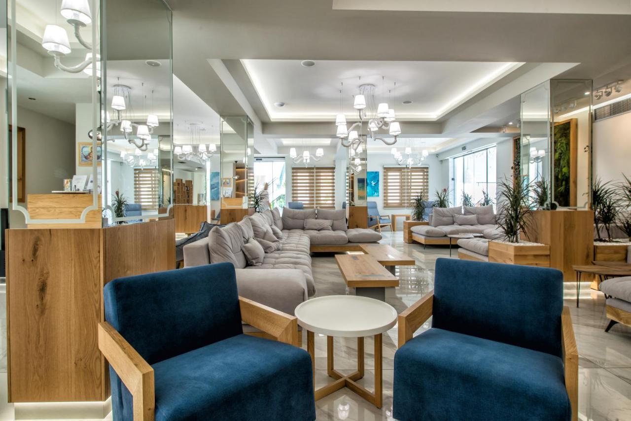 Odyssia Beach Hotel Rethymno Exterior foto
