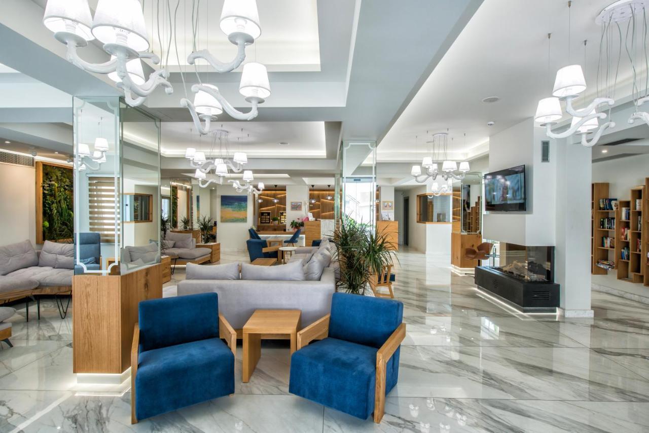 Odyssia Beach Hotel Rethymno Exterior foto