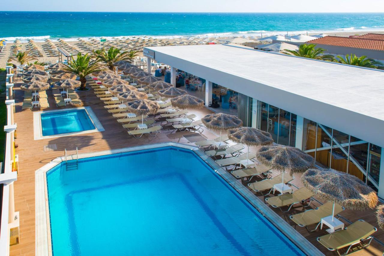 Odyssia Beach Hotel Rethymno Exterior foto