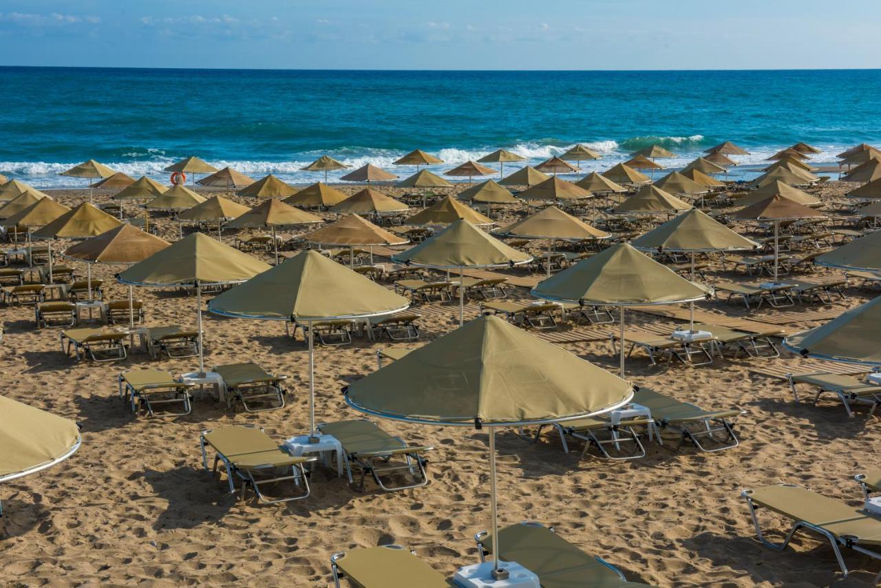 Odyssia Beach Hotel Rethymno Exterior foto