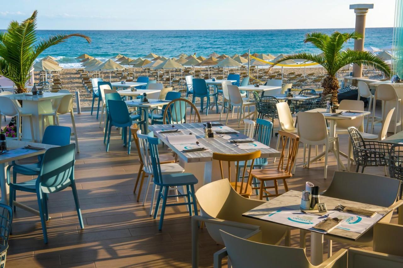 Odyssia Beach Hotel Rethymno Exterior foto