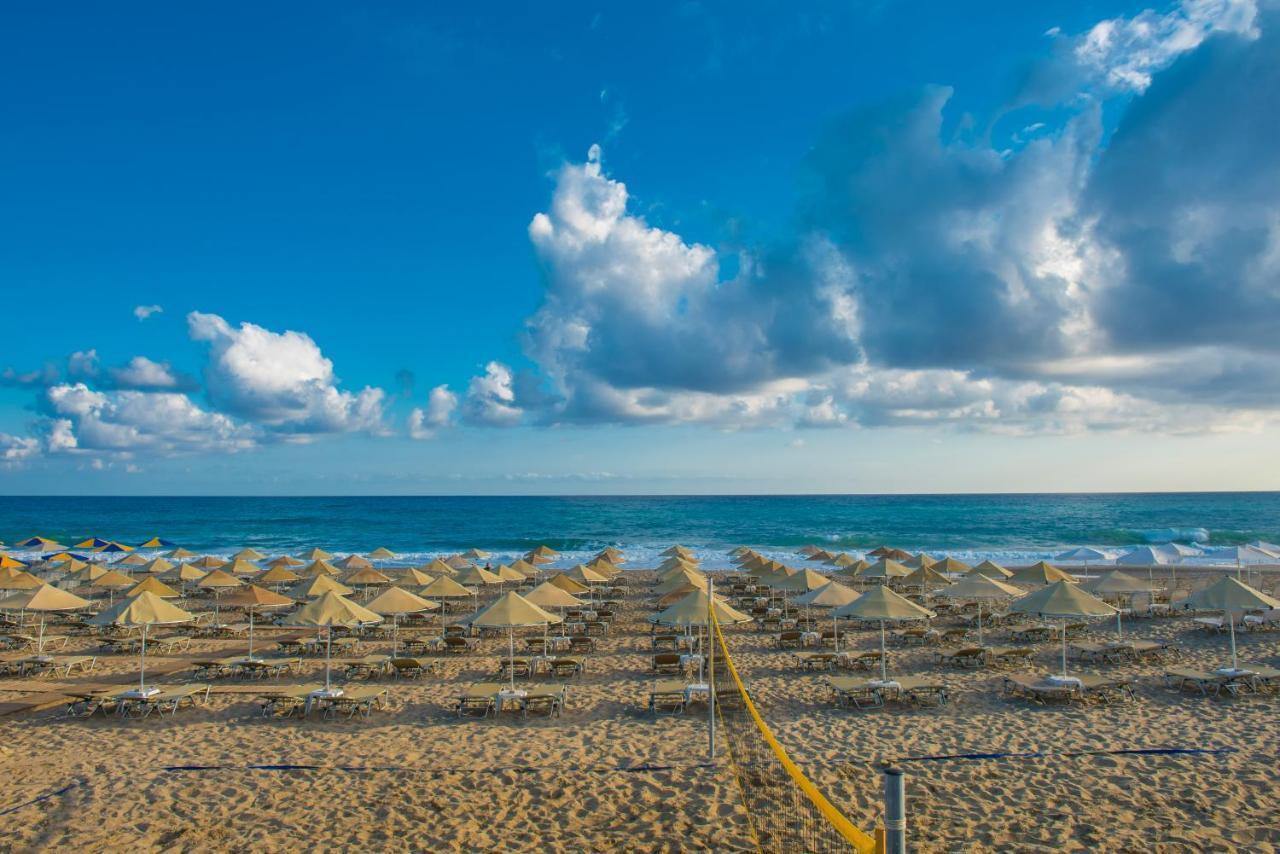 Odyssia Beach Hotel Rethymno Exterior foto