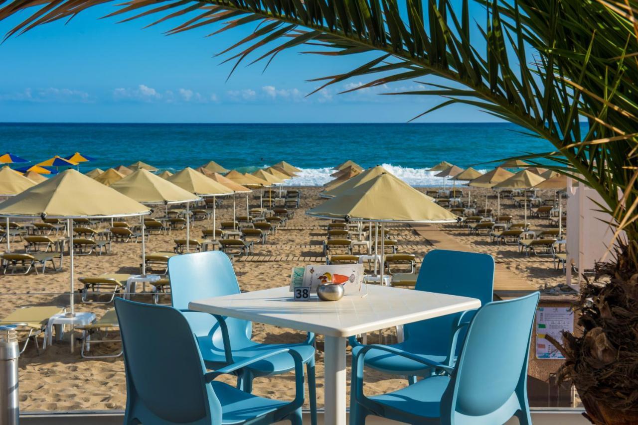 Odyssia Beach Hotel Rethymno Exterior foto
