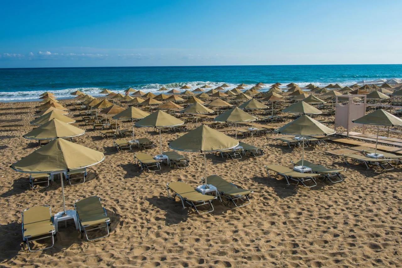 Odyssia Beach Hotel Rethymno Exterior foto