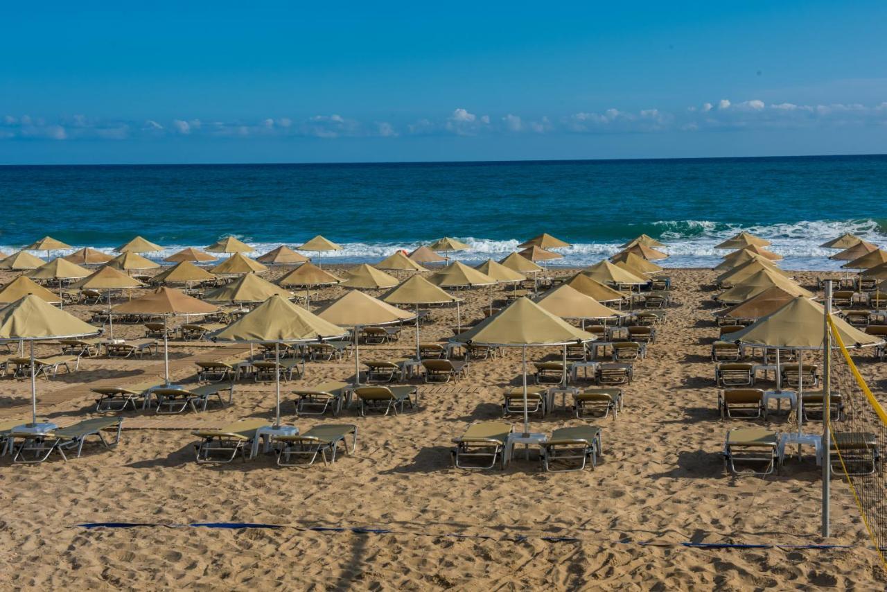 Odyssia Beach Hotel Rethymno Exterior foto