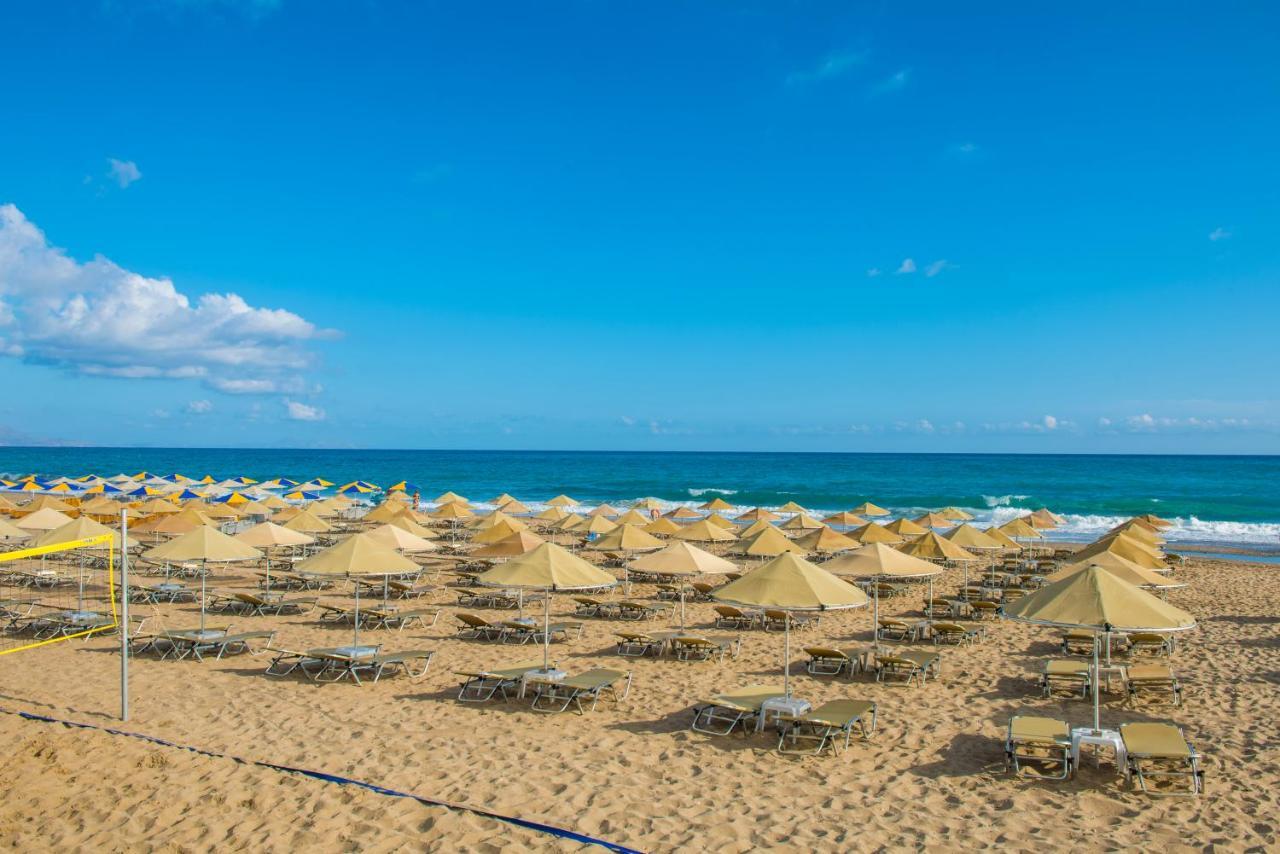 Odyssia Beach Hotel Rethymno Exterior foto