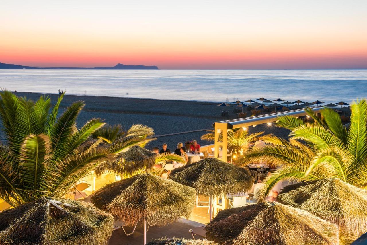 Odyssia Beach Hotel Rethymno Exterior foto