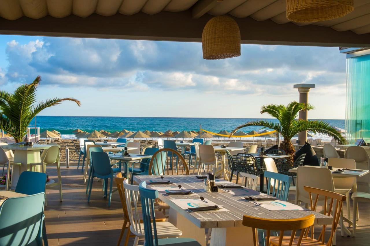 Odyssia Beach Hotel Rethymno Exterior foto