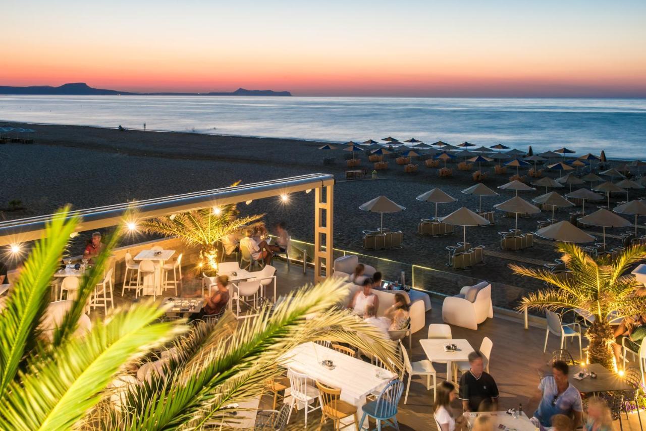 Odyssia Beach Hotel Rethymno Exterior foto