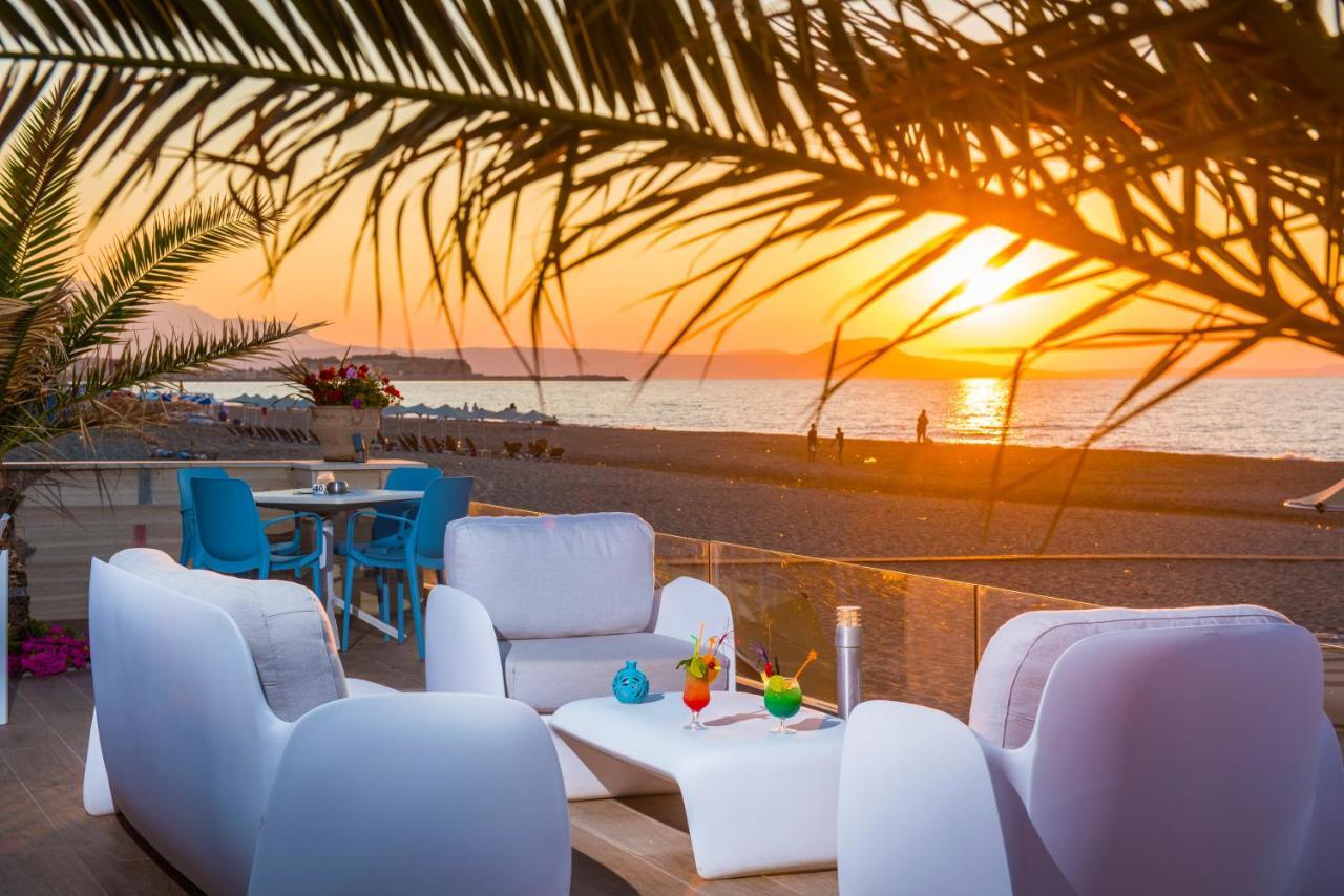 Odyssia Beach Hotel Rethymno Exterior foto
