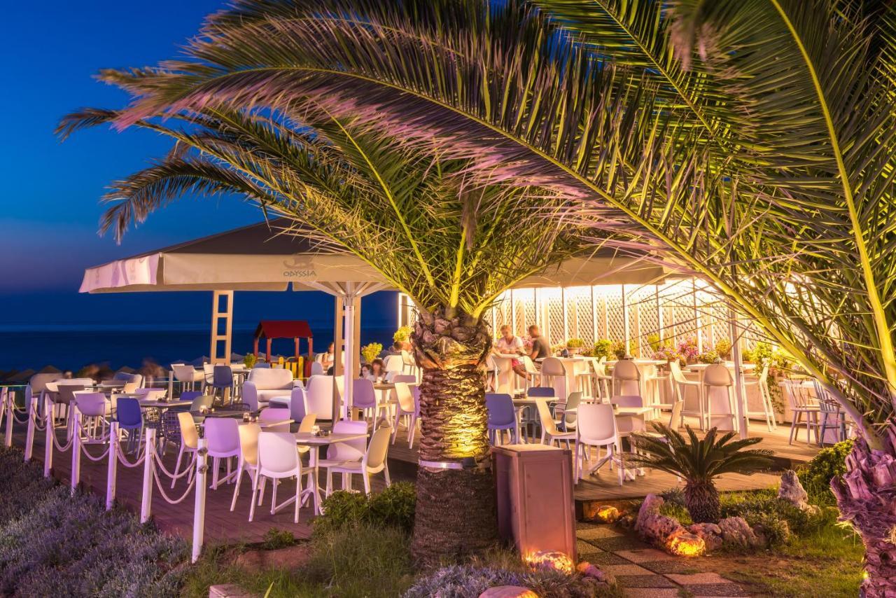 Odyssia Beach Hotel Rethymno Exterior foto