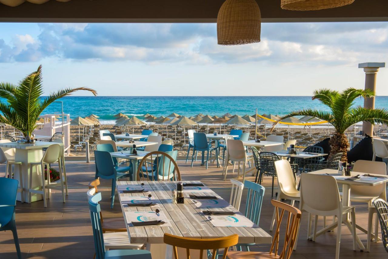 Odyssia Beach Hotel Rethymno Exterior foto