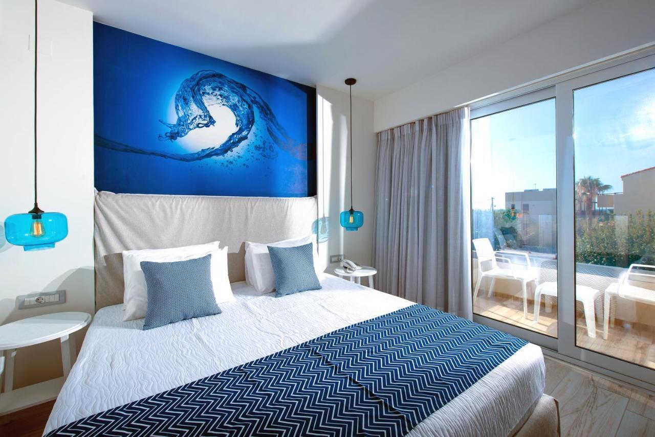 Odyssia Beach Hotel Rethymno Exterior foto